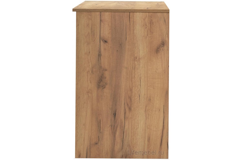 Письменный стол Эго Ст-3 на ножках дуб крафт золотой / белый глянец