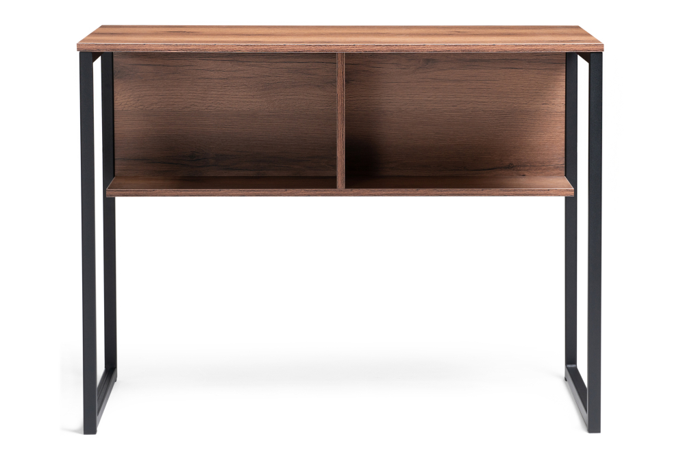 Письменный стол Клер Лофт дуб делано темный / черный матовый