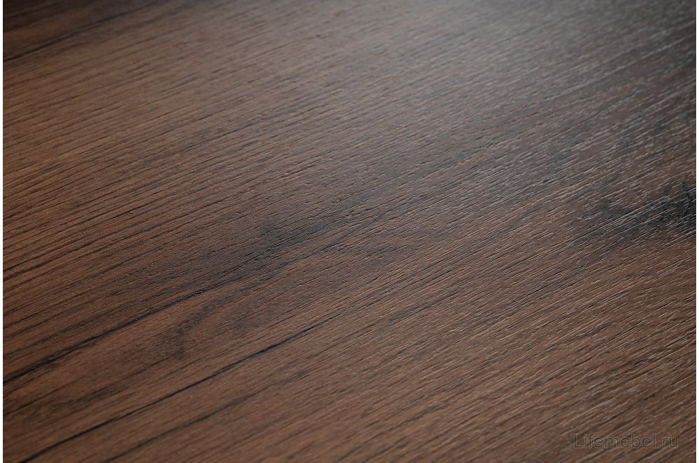 Письменный стол Клер Лофт дуб делано темный / черный матовый