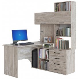 Письменный стол КСТ-14П правый дуб