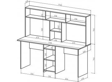 Письменный стол Лайт-10