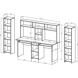 Письменный стол Лайт 10К