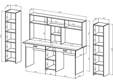 Письменный стол Лайт-10Я