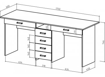 Письменный стол Лайт-11Я