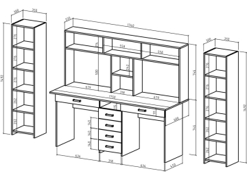 Письменный стол Лайт-11Я