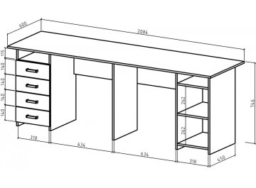 Письменный стол Лайт-14