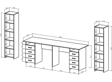 Письменный стол Лайт 15