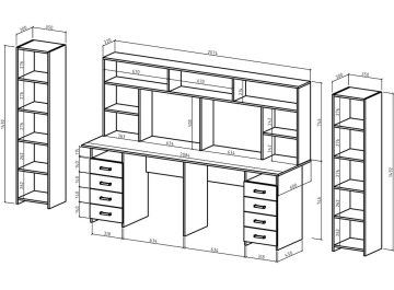 Письменный стол Лайт 15