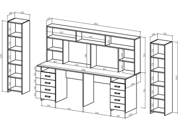 Письменный стол Лайт-15