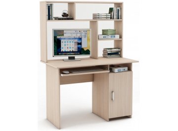 Письменный стол Лайт-2К с надстройкой