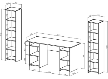 Письменный стол Лайт 6