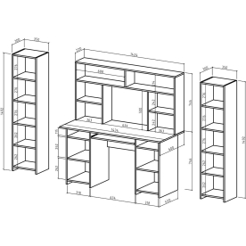 Письменный стол Лайт 6К