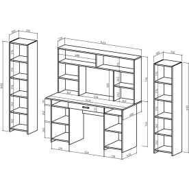 Письменный стол Лайт-6Я