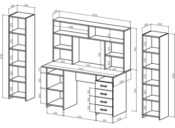 Письменный стол Лайт 7