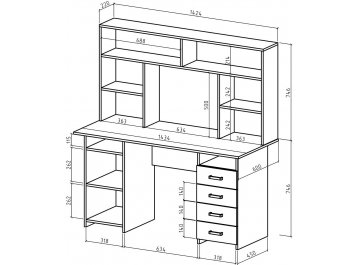 Письменный стол Лайт-7