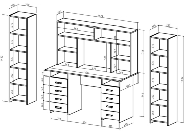 Письменный стол Лайт 9