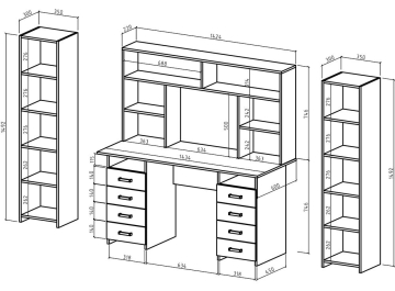 Письменный стол Лайт 9