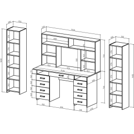 Письменный стол Лайт-9Я