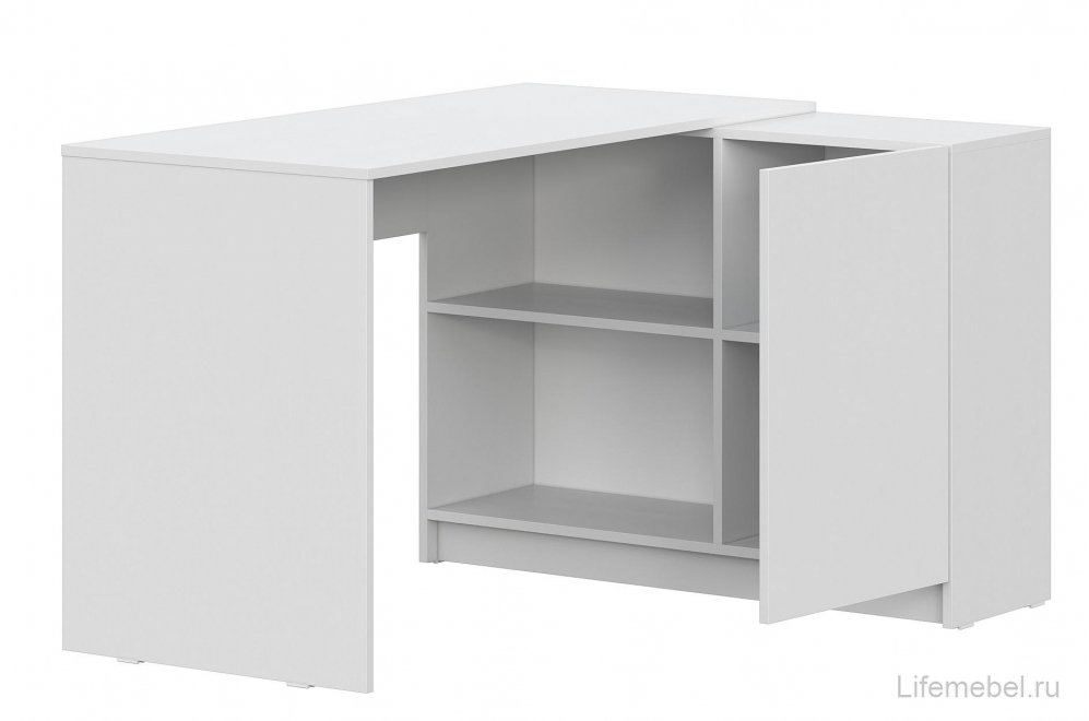 Письменный стол Майнд-03 белое дерево