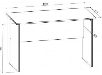 Письменный стол ОФ-112К