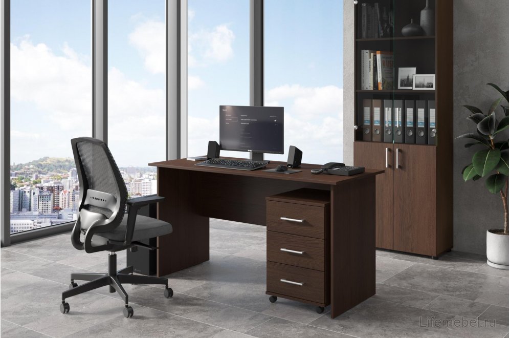 Письменный стол ОФ-112К венге