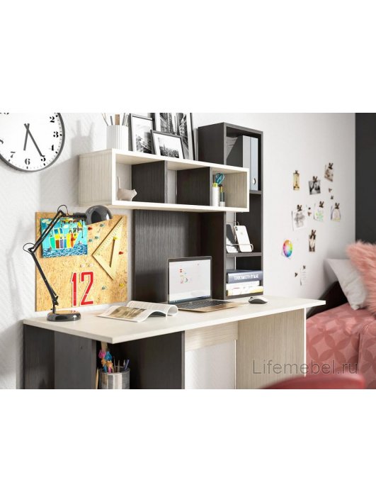 Письменный стол Эфес венге / дуб белфорд