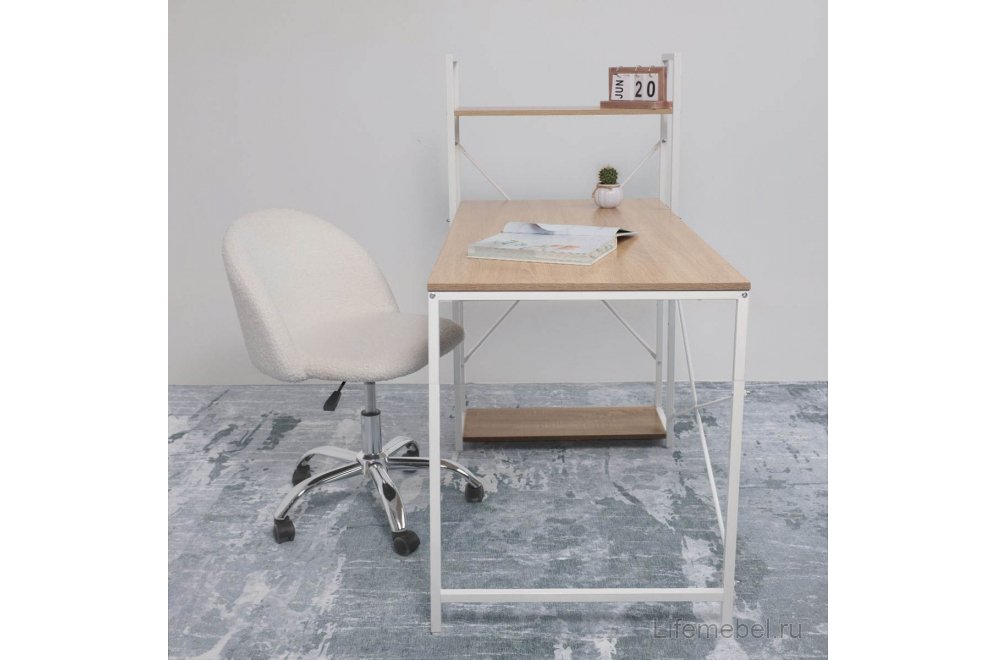 Письменный стол Onyx светлый дуб / белый