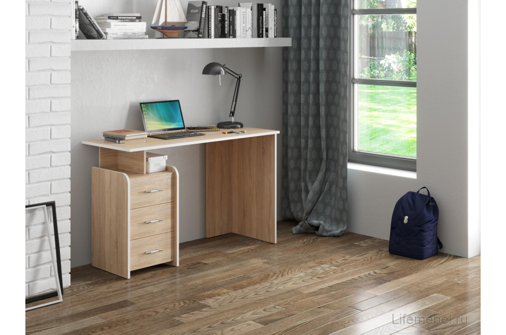 Письменный стол ПКС-8 дуб сонома