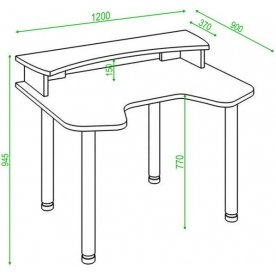 Письменный стол Беланта-Игр120МО