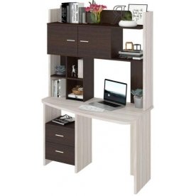 Письменный стол СКЛ-Крл120+НКЛХ-120