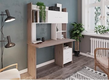 Письменный стол СКЛ-Прям120+НКЛХ-120