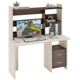 Письменный стол СКЛ-Прям130+НКЛ-130