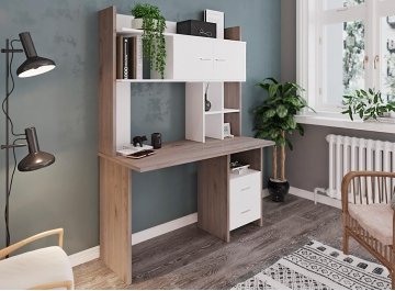 Письменный стол Беланта-Прям130Р+НКЛХ-130