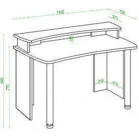 Письменный стол Беланта-Софт140