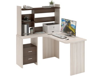 Письменный стол СКЛ-Угл130+НКЛ-120