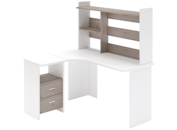 Письменный стол СКЛ-Угл130+НКЛ-130