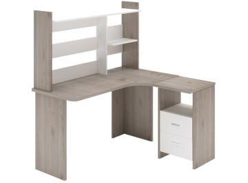 Письменный стол СКЛ-Угл130+НКЛ-120 КБЕ