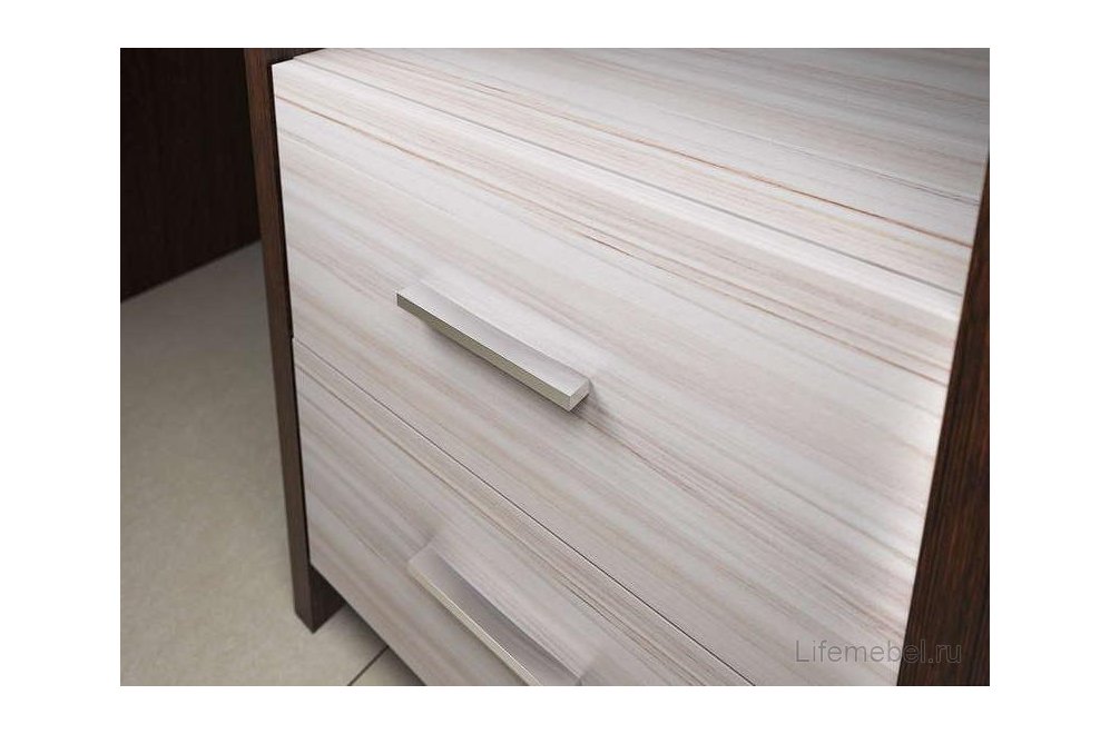 Письменный стол Беланта-Угл130+НКЛХ-120 ВК правый венге / карамель