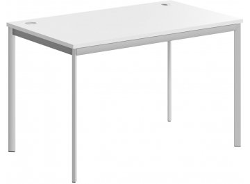 Письменный стол SkyLand IMAGO-S СП-2S 1200х720х755 белый / алюминий