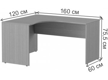 Письменный стол SkyLand IMAGO СА-4Л 1600х1200х755