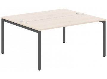 Письменный стол Skyland XTEN-S XWST 1414 1400х1406х750 двухместный бук тиара / антрацит