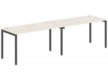 Письменный стол Skyland XTEN-S XWST 1414 1400х1406х750 двухместный сосна эдмонт / антрацит