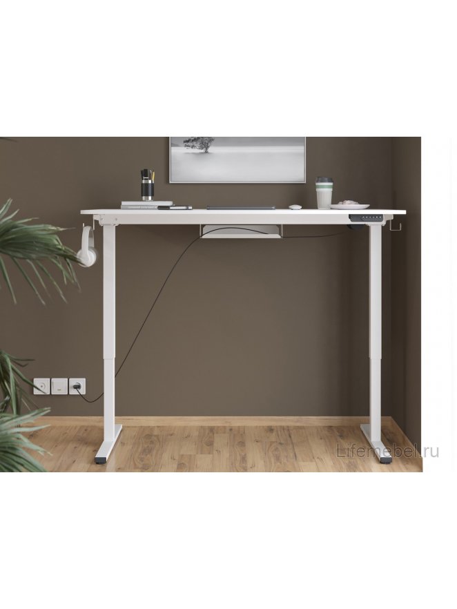 Письменный стол SkyLand XTEN-UP AT-003 1400х700х730/1210 белый / белый