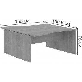 Письменный стол SkyLand XTEN X2CET 169.3 1600х1806х750 двойной