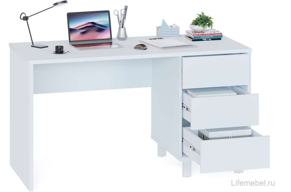 Письменный стол СПм-210 белый