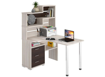 Письменный стол Жаспера-132-130 КВ левый