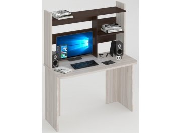 Письменный стол Беланта-Прям120Р(без тумбы)+НКЛ-120 КВ