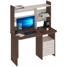 Письменный стол СКЛ-Прям120Р+НКЛ-120 ШК