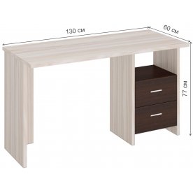 Письменный стол СКЛ-Прям130 КВ