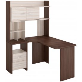 Письменный стол СКЛ-Угл130+НКЛХ -120 ШК ЛЕВ